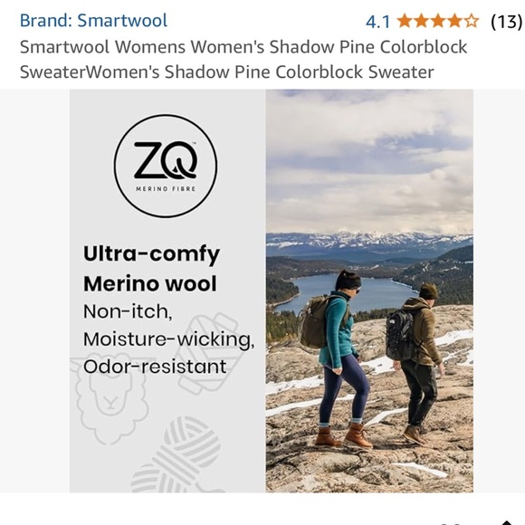 NWT Smartwool Colour-block Wool Shirt S - Picture 15 of 15